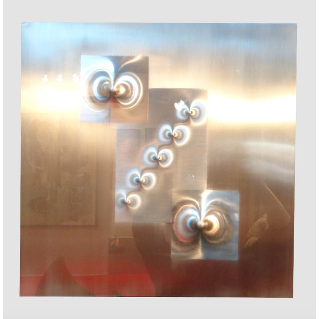 Angelo Brescianini, 44-Caliber Sculpture on 100cm Aluminum, in Very Good conditions. Designed from 2000 This piece has an...