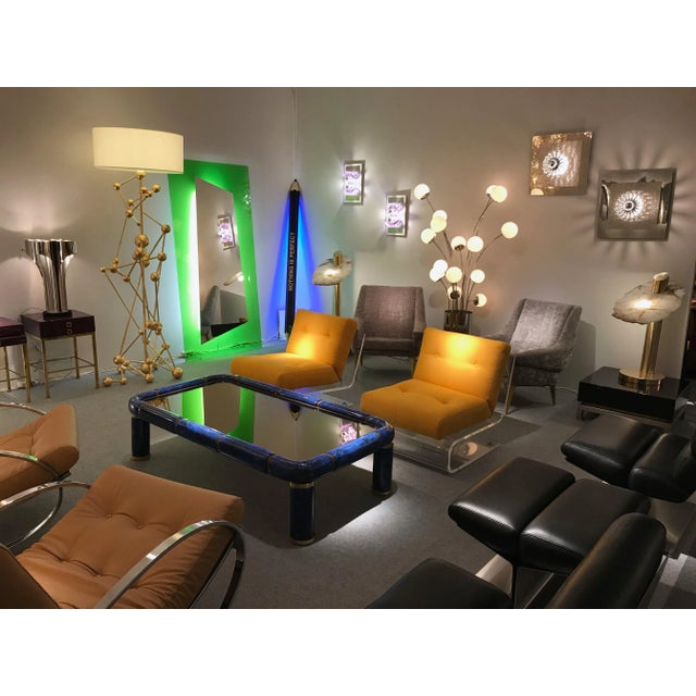 Stainless Steel Lucite Sconces by A. Brotto for Esperia, Italy, 1970 - a Pair For Sale - Image 11 of 13