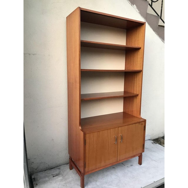 Bookshelf-Librarian with Veneer from Olsztyn Furniture Factory, 1970s For Sale - Image 14 of 18