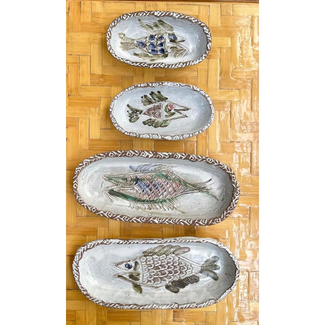 Vintage French Ceramic Tray by Albert Thiry, 1970s For Sale - Image 13 of 14