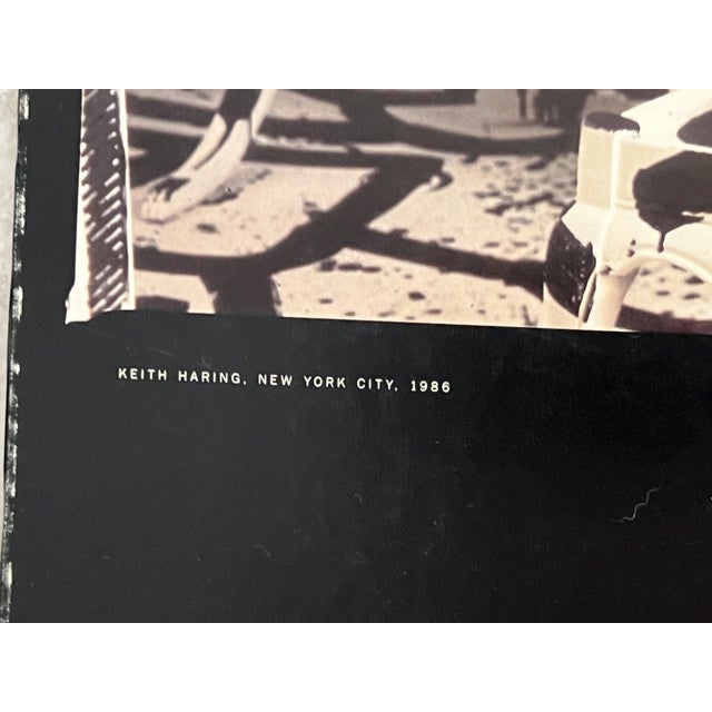 Annie Leibovitz Exhibition Poster with Keith Haring, 1990s For Sale - Image 6 of 10