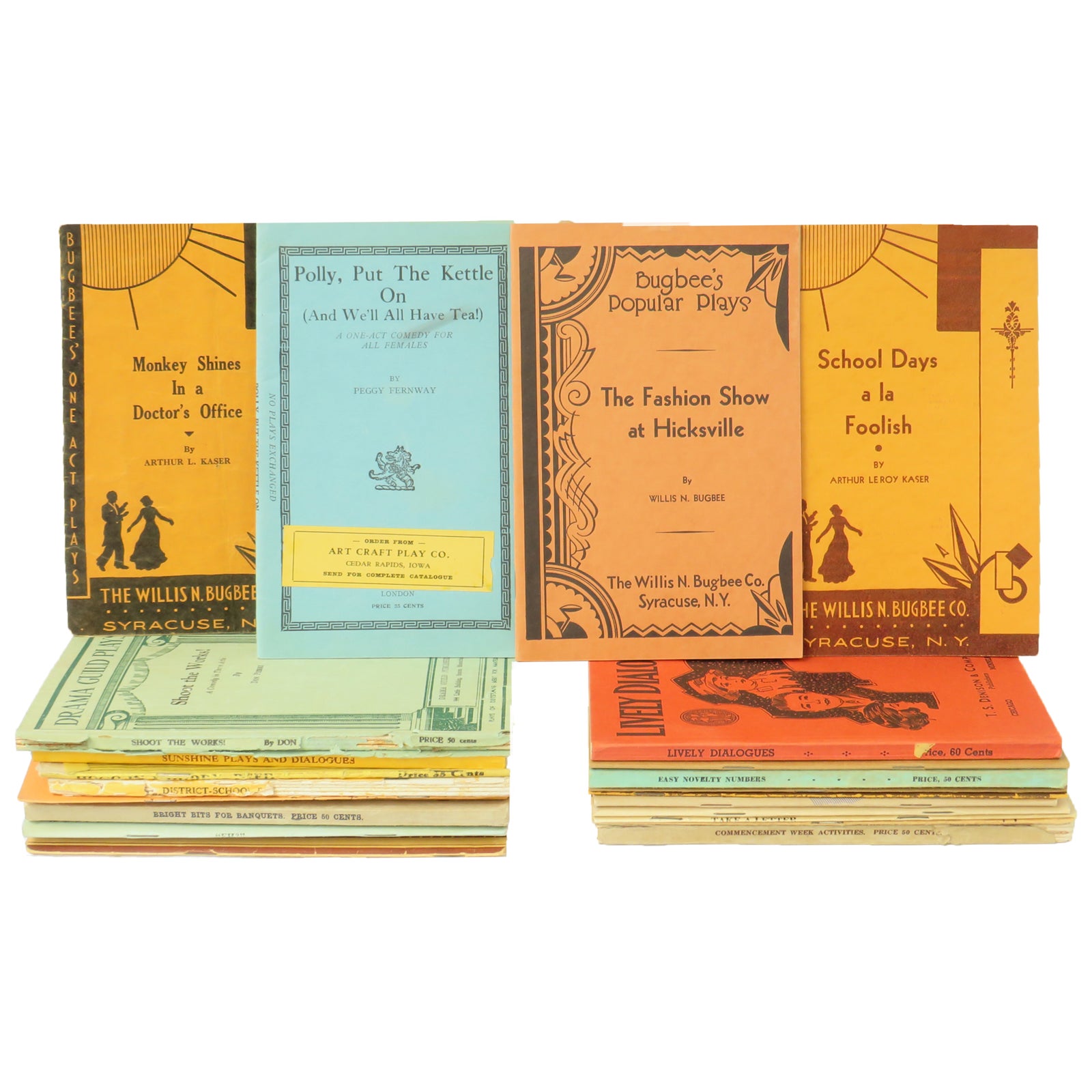 Early 20thC Stage Play Script Collection, Set of 25 | Chairish