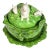 Cabbage and Bunny Turreen and Platter- Set of Two of Two For Sale