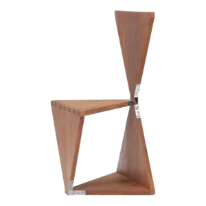 2000s "Elfenbein" Oiled Solid Teak Hall Chair Designed by Maximilian Eicke for Max Id Ny