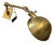 Robert Abbey Contemporary Brass Swing-Arm Wall Sconce – New in Box For Sale