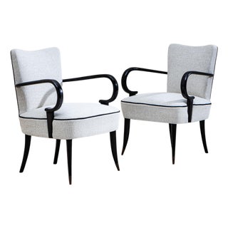 Mid-20th Century Pair of Armchairs, possibly Italy For Sale