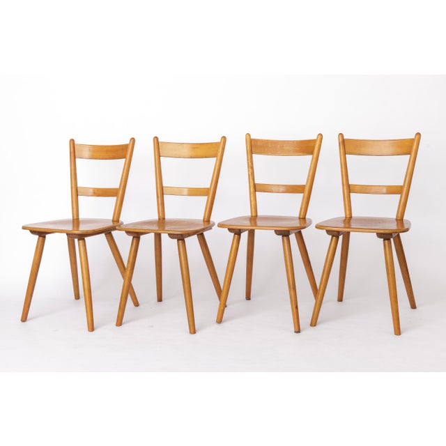 Vintage Tübingen Dining Chairs, 1970s, Set of 8 For Sale - Image 4 of 10