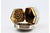 Hexagonal Silver and Gold Vinaigrette Box, in Good conditions.