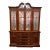 Vintage Chippendale Style Mahogany China / Display Cabinet For Sale