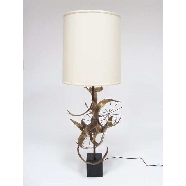 Bijan Mid 20th Century Brutalist Sculptural Table Lamp by Laurel For Sale - Image 4 of 10