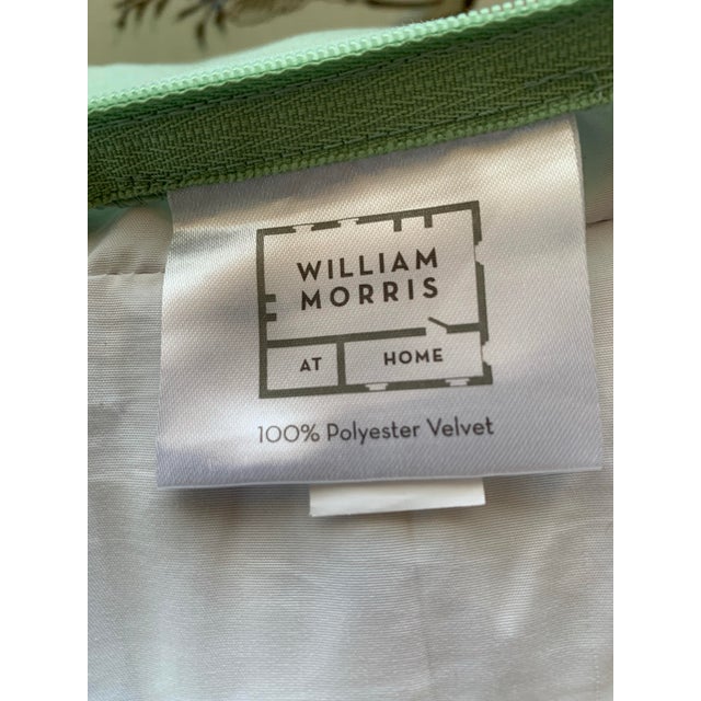 William Morris at Home Green Sunflower Feather Filled Pillows For Sale - Image 9 of 12