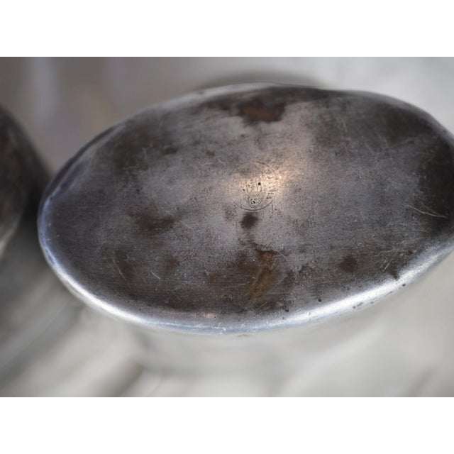 1940s French Military WWII Aluminium Mess Kits - Set of 2 For Sale - Image 9 of 12