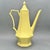 Mid-Century Modern Vintage Yellow Independence Ironstone Faceted Coffee Pot by Interpace Japan For Sale - Image 3 of 9