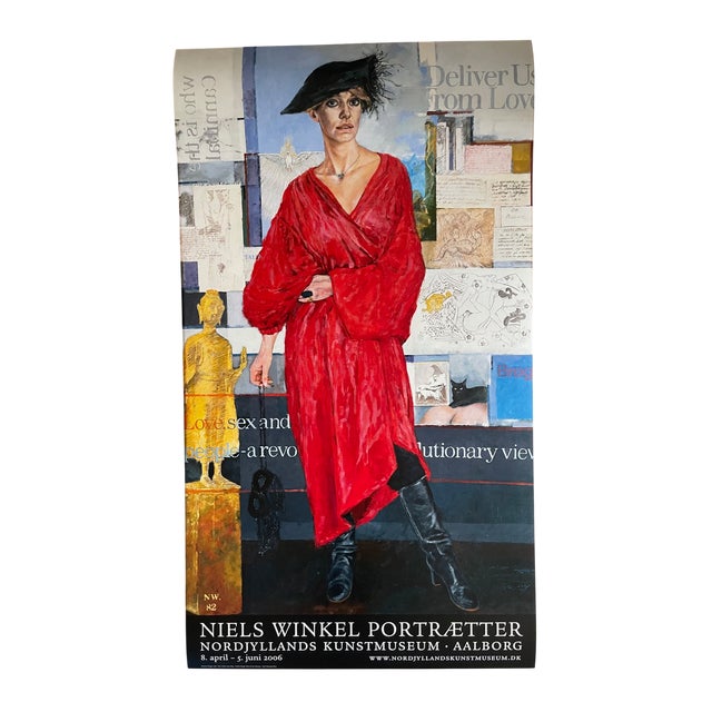 8 April-5 June 2006 Exhibition Poster by Suzanne Brøgger & Niels Winkel For Sale