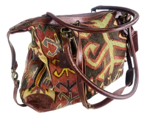 Handsome Vintage Killam and Leather Satchel