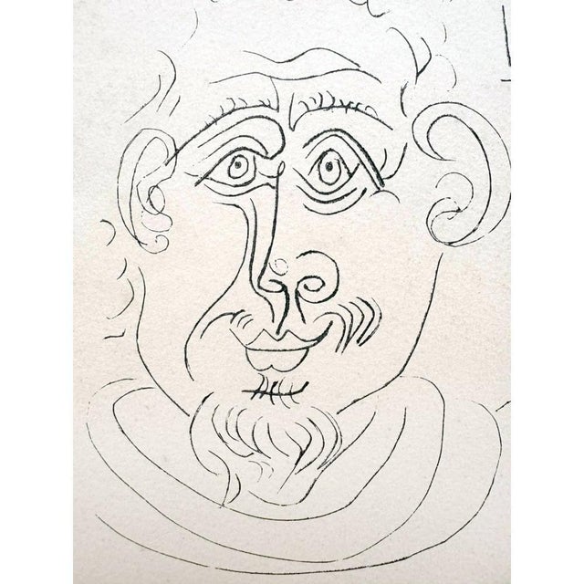 Pablo Picasso, Portrait Composition, 1800s, Lithograph For Sale - Image 3 of 4