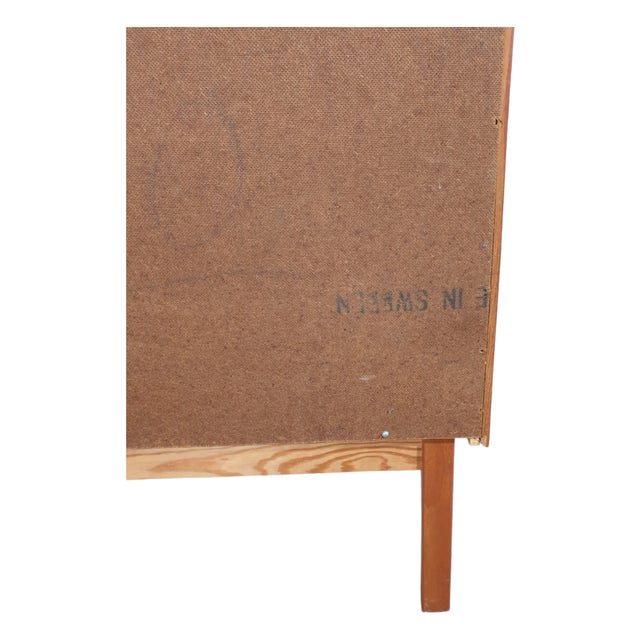 Swedish Sideboard in Teak Veneer For Sale - Image 9 of 10