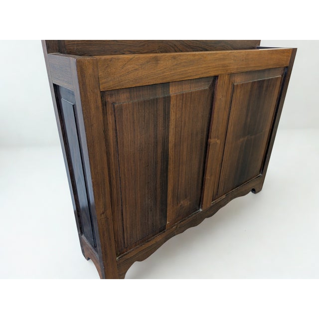 1980s 1980s Early Edwardian Hall Tree With Storage and Coat Hooks For Sale - Image 5 of 8