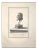 Francesco Cepparoli, Profile of Ancient Roman Bust, Etching, Late 18th-Century For Sale