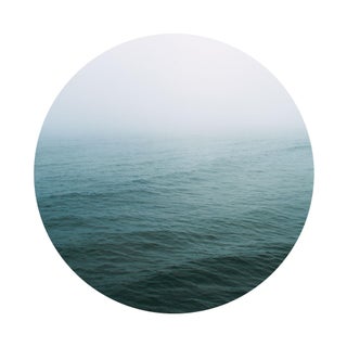 Circular Abstract Ocean Photograph For Sale