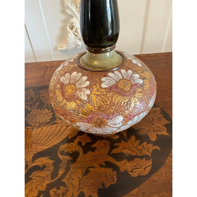 Slater Stoneware Vases from Royal Doulton, 1880s, Set of 2 For Sale - Image 4 of 12