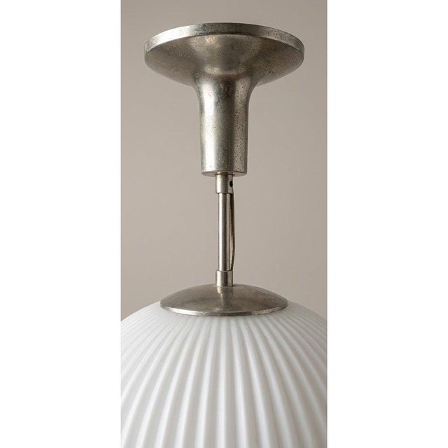 1960s Vintage Louis Kalff for Philips - Opal Glass Pendant Lamp, 1960s For Sale - Image 5 of 6