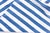 Blue Doris Leslie Blau Vintage Indian Dhurrie Striped Rug For Sale - Image 8 of 8
