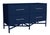 Contemporary Verona Four-Drawer Dresser in Navy For Sale - Image 3 of 6