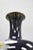 Blue Early 20th Century Meiji Period Japanese Cloisonne Enamel Dark Blue Daisy & Butterfly Tall Urn Vase For Sale - Image 8 of 12