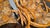 1970's Pair of Vintage Bamboo Rattan Mid Century Modern Swivel Orange Chairs For Sale - Image 9 of 18