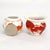 Pair of Antique Chinese Porcelain Cage Bird Feeders With Foo Dogs C 1900 For Sale - Image 15 of 15