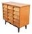 Vintage Chest of Drawers with Slanted Fronts, 1940s For Sale