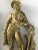 1950s brass figurines, set of 2 dimensions: - high 22 cm - 8 cm wide - 4 cm deep. Woman: - 21 height - 8 width - 4 cm deep