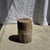 Small Side Table in Beige-Grey and Petrified Wood, 1980s For Sale - Image 10 of 18