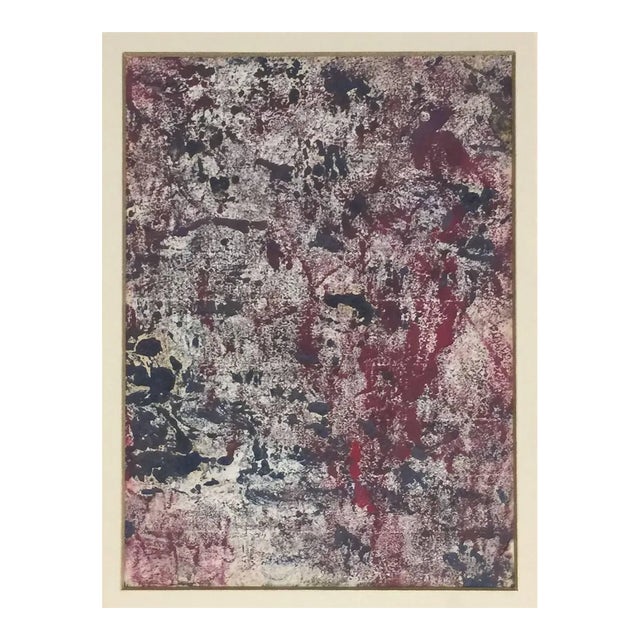 Abstract Flock - Monotype, Oil and Tempera on Paper - 1965 ca. 1965 ca For Sale