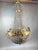1980 Louis XVI Bronze Gold-Finish 6-Light French Chandelier For Sale - Image 13 of 17