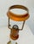 1960s Vintage Tiffany Studios Hand Blown Favrille Lustre Glass Electric Table Lamp For Sale - Image 5 of 9