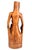 Madonna and Child Sedes Sapientiae “Throne of Wisdom” Devotional Wood Statue For Sale - Image 4 of 7