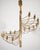1970s Mid-Century Modern Brass Spiral Chandelier by Gino Sarfatti for Arteluce, Italy, 1970s For Sale - Image 5 of 13