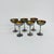 Brass Silver Plated Champagne Coupes, Italy, 1970s, Set of 6 For Sale - Image 4 of 18