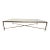 Rh Modern Thaddeus Glass Rectangular Coffee Table For Sale