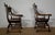 Set of Renaissance Dagobert Curule Armchairs, Late 19th Century For Sale - Image 15 of 18