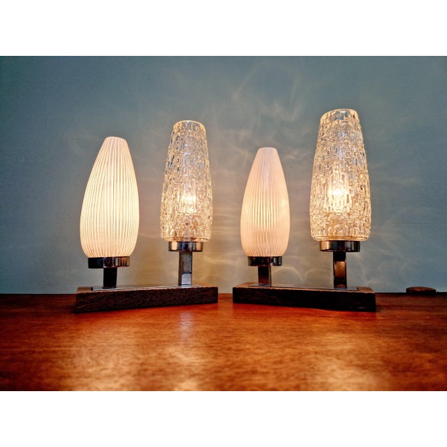 1960s Mid-Century Bedside Lamps, 1960s, Set of 2 For Sale - Image 5 of 11