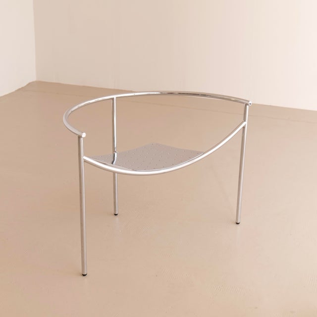 Silver Dr. Sonderbar Chair by Philippe Starck for XO, 1980s For Sale - Image 8 of 12