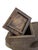Vintage Hand-Carved Wood Elephant With Hammered Bronze Cladding and Interior Storage For Sale In Reno/Lake Tahoe - Image 6 of 12