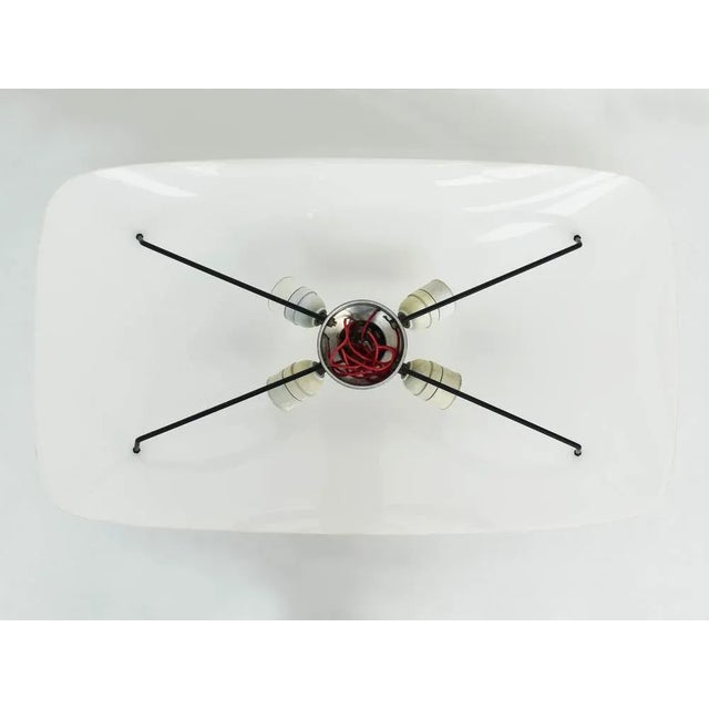 Large Model 3032/F Rectangular Ceiling Light by Gino Sarfatti for Arteluce, Italy, 1954 For Sale - Image 6 of 7