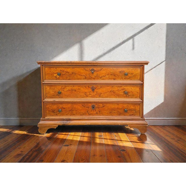 Antique Italian Walnut Dresser, 1700s For Sale - Image 14 of 15