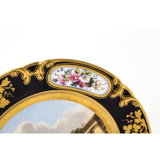 19th Century Porcelain Plate from Pucher Deroche, Paris For Sale - Image 5 of 10
