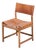 Dining Chairs in Cognac Leather and Oak attributed to Kurt Østervig for Sibast, Denmark, 1960s, Set of 6 For Sale