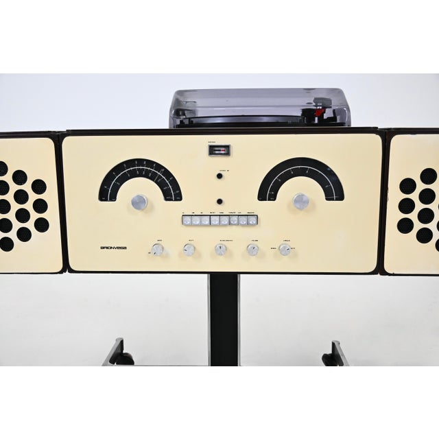 Stereophonic RR-126 Radio by Achille & Pier Giacomo Castiglioni for Brionvega, 1960s For Sale - Image 9 of 15